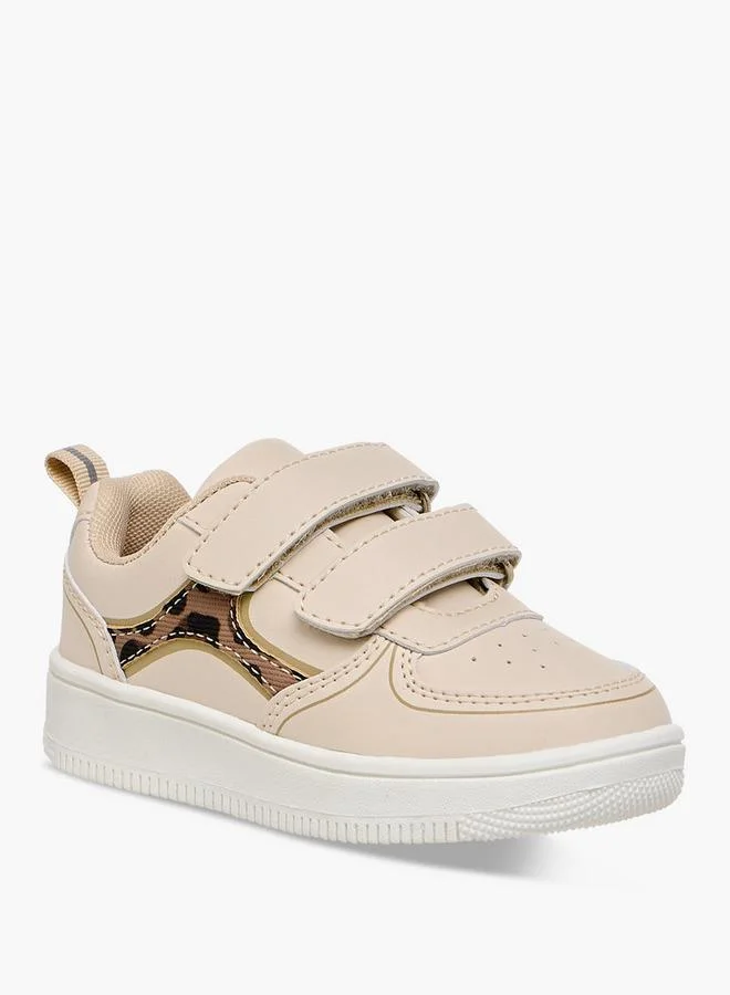 فلورا بيلا من شو إكسبرس سنيكرز بناتي بألواح وإغلاق بشريط لاصق