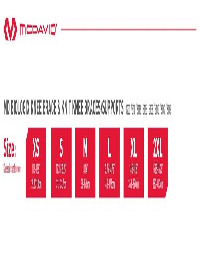 McDavid 510 Elastic Knee Support, Medium - Image 2