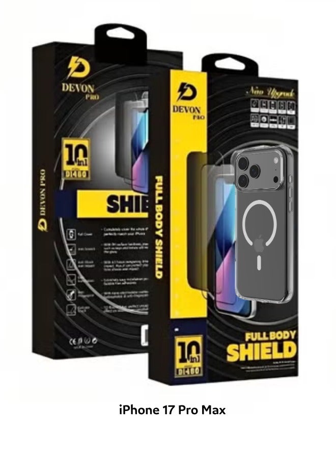 Devon iPhone 17 Pro Max Protection with Privacy Cover and 10-in-1 Package from Devon. The most comprehensive protection for your phone ever. - Image 2
