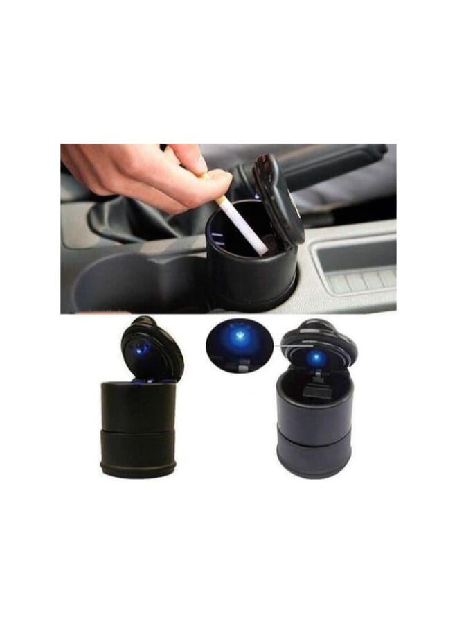 Multi-purpose car ashtray - anti-odor and smoke - easy to clean - stylish and heat-resistant design - suitable for car, office and home - Image 1