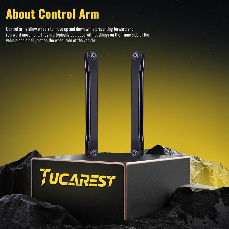 TUCAREST 2Pcs K641916 Rear Lower Control Arm Assembly for Cadillac, Chevy, GMC, and Hummer - Image 3