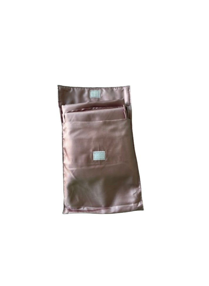 Generic - OLD PINK prayer cloth polyester 3 peace's set top skirt and bag light weight to carry in your bag easy to wash nontransparent   don’t miss your SALAH - Image 1