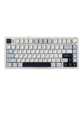 AULA F75 Gasket Mechanical Keyboard, 75% Wireless Hot Swappable Gaming Keyboard with Five-Layer Padding&Knob, Bluetooth/2.4GHz/USB-C, RGB (Light Blue, LEOBOG Reaper Switch) - pzsku/ZD354E3941A2175A53978Z/45/1750058541/08e4ea41-0ba3-4a99-b125-289c2116236b