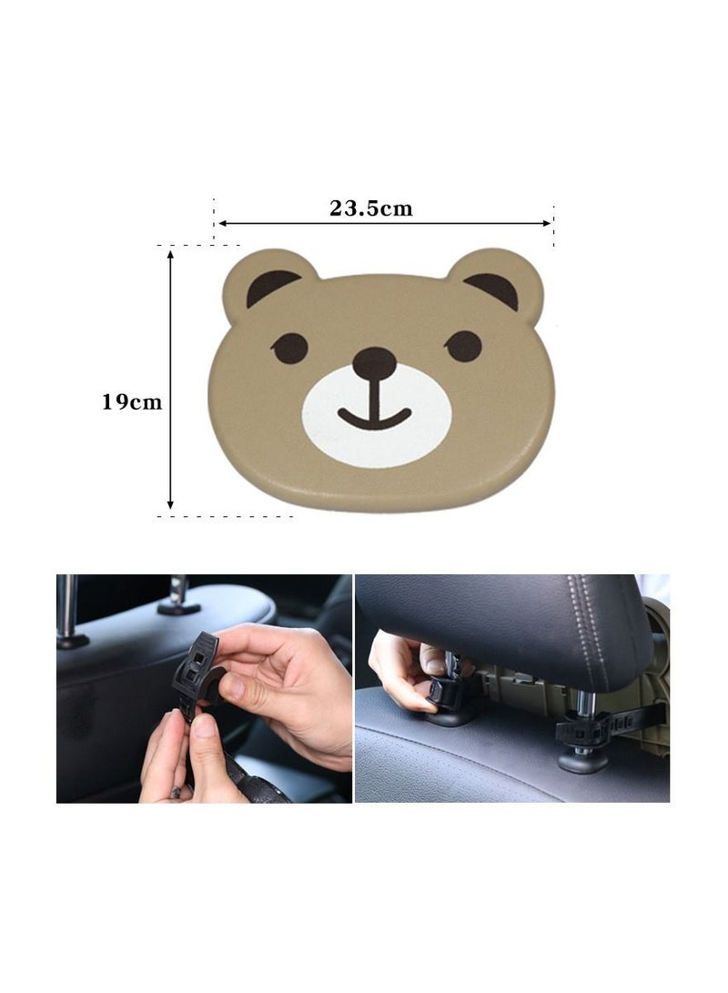 Car Accessories Baby Feeding Food Table brown bear - Image 2