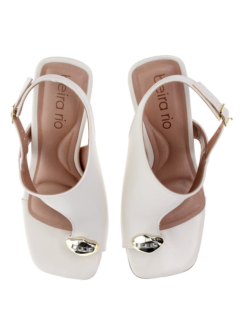 Beira Rio Women’s Mid Heel Sandals – Stylish Everyday Wear with Comfortable Support - Image 5