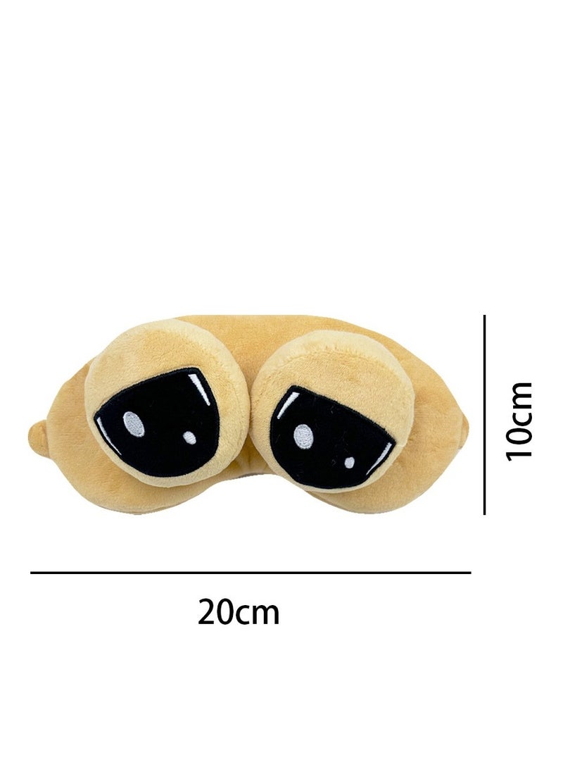 KUYING New Cartoon Cute Big Eyed 5D Funny Pillow Doll Doll  - Image 1