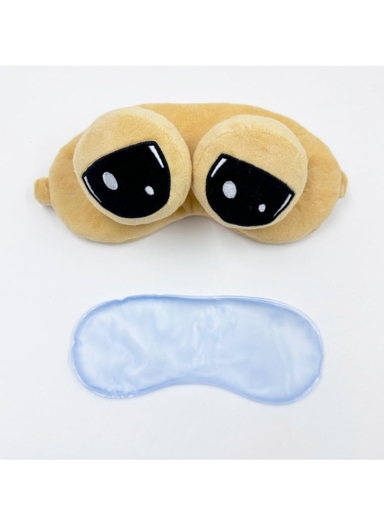 KUYING New Cartoon Cute Big Eyed 5D Funny Pillow Doll Doll  - Image 3