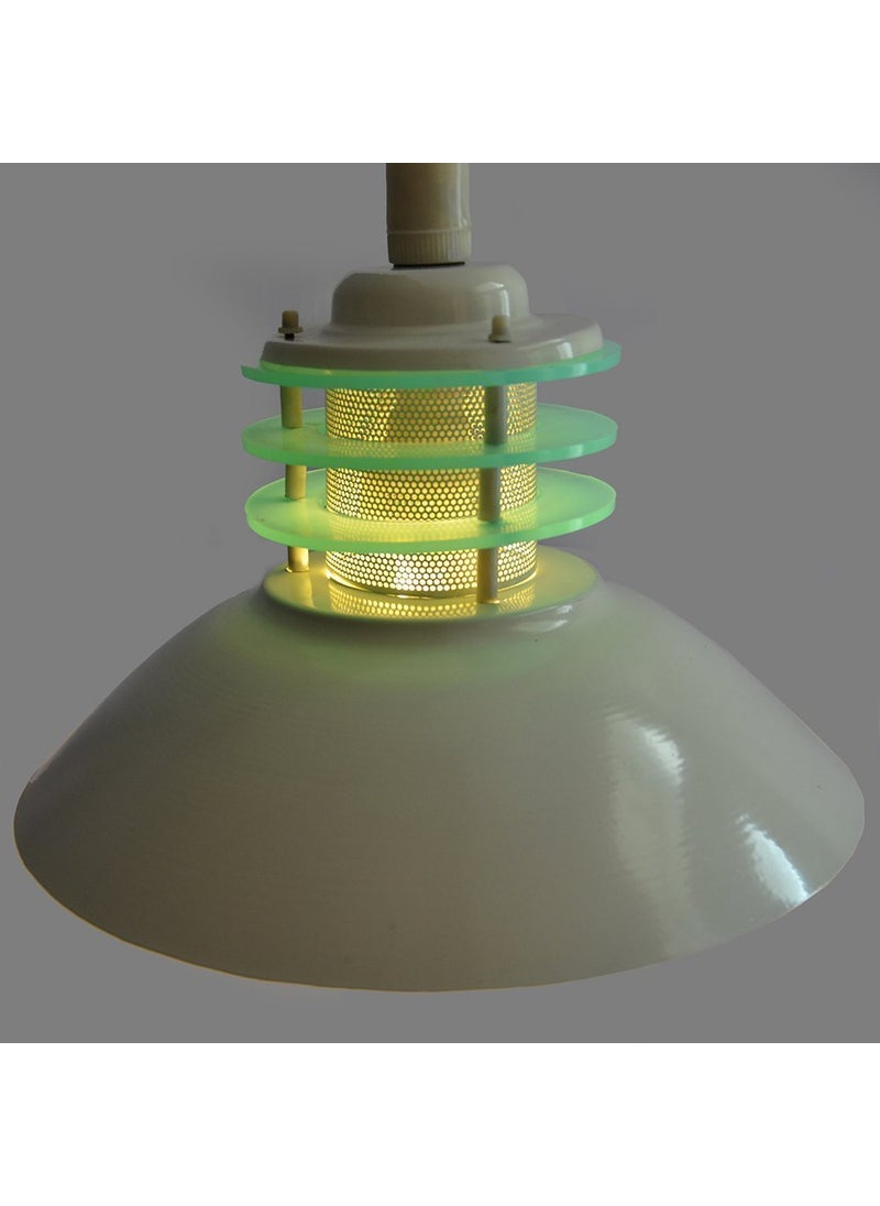 Weldecor Weldecor LED Pendant Lamp Hanging lamp Cream WDAPPOLOWH10In  - Image 2