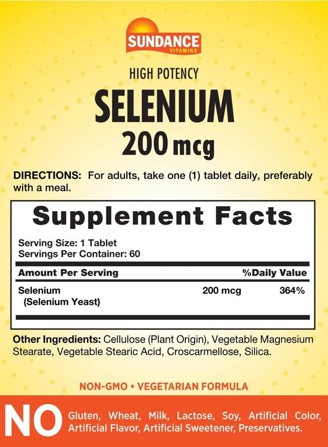 SUNDANCE SELENIUM TABS 200 MCG - Image 2