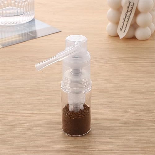 Kopida Powder Spray Bottle 2PCS Plastic Clear Refillable Powder Spray Bottles Portable Cosmetics Powder Spray Dispenser Hairdressing Makeup PotMakeup Tool - Image 5
