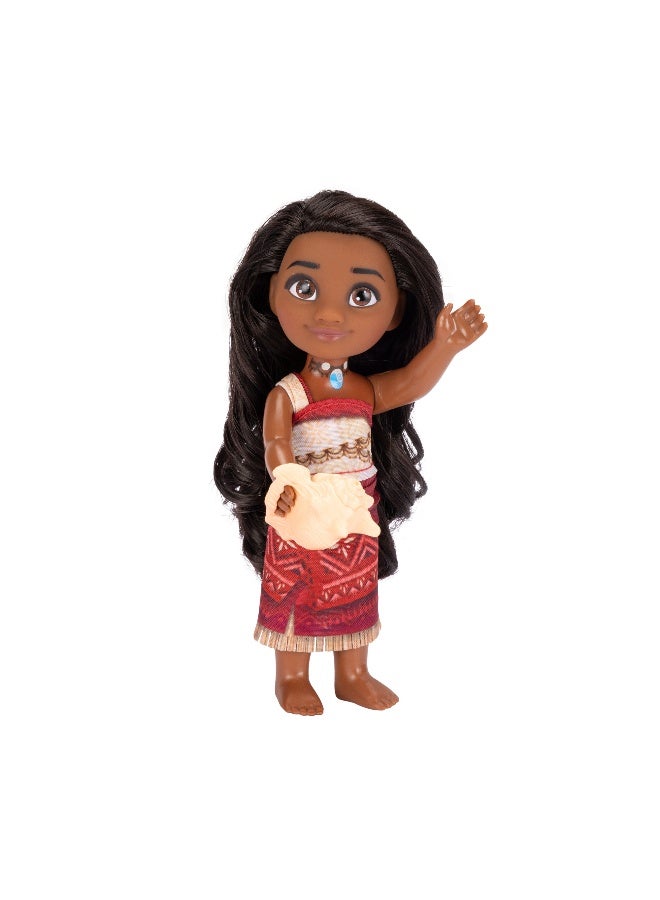 Disney Moana 2 Moana Petite Doll 6-Inches | Fashion Doll | Collectible Doll | Pretend Play | Dress Up | Gift for Kids - Image 3