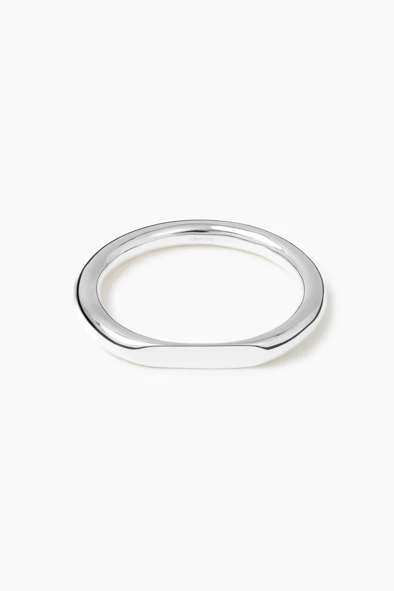LIE STUDIO Lustrous Angular Link Bracelet