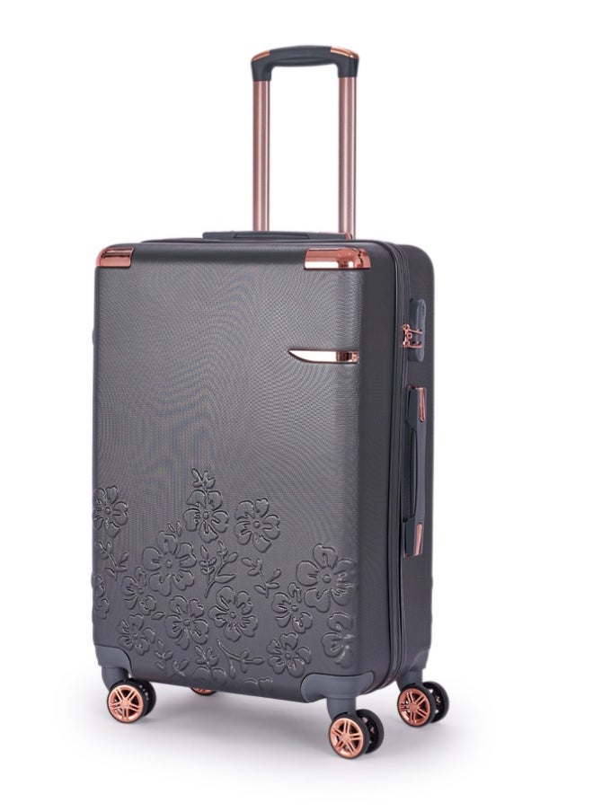 ليمرا طقم شنط سفر مكون من 6 حقائب أمتعة لون رمادي غامق بمقاس 32"/28"/24"/20"/15"/12 انش  - Image 3