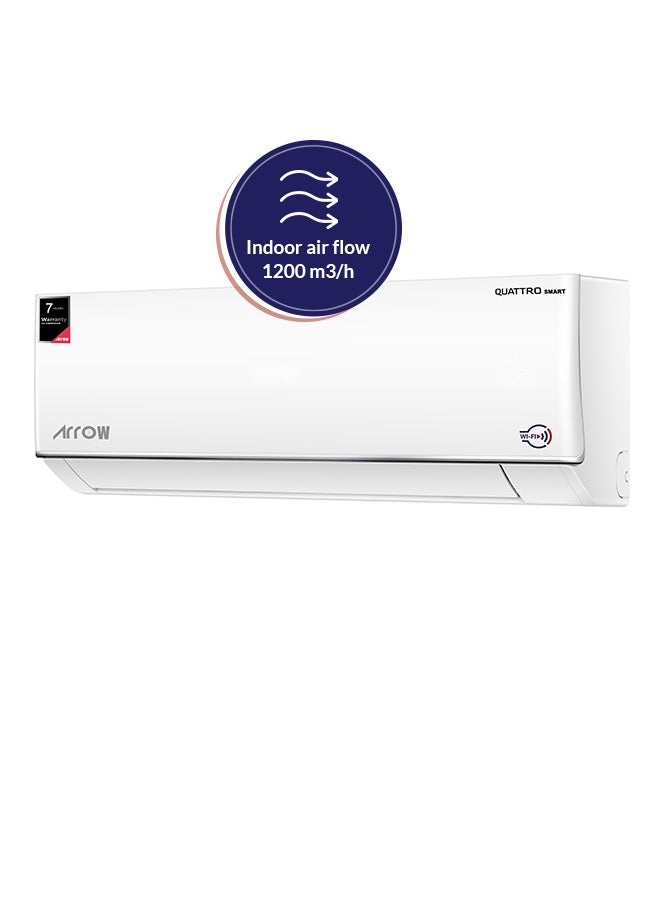 Arrow - 18,000 BTU Smart Split AC, Turbo Cooling, R410A, Golden Fin, Rotary Compressor, Quiet Operation, Cooling Only | Model Name: RO-18SHC-S - Image 1