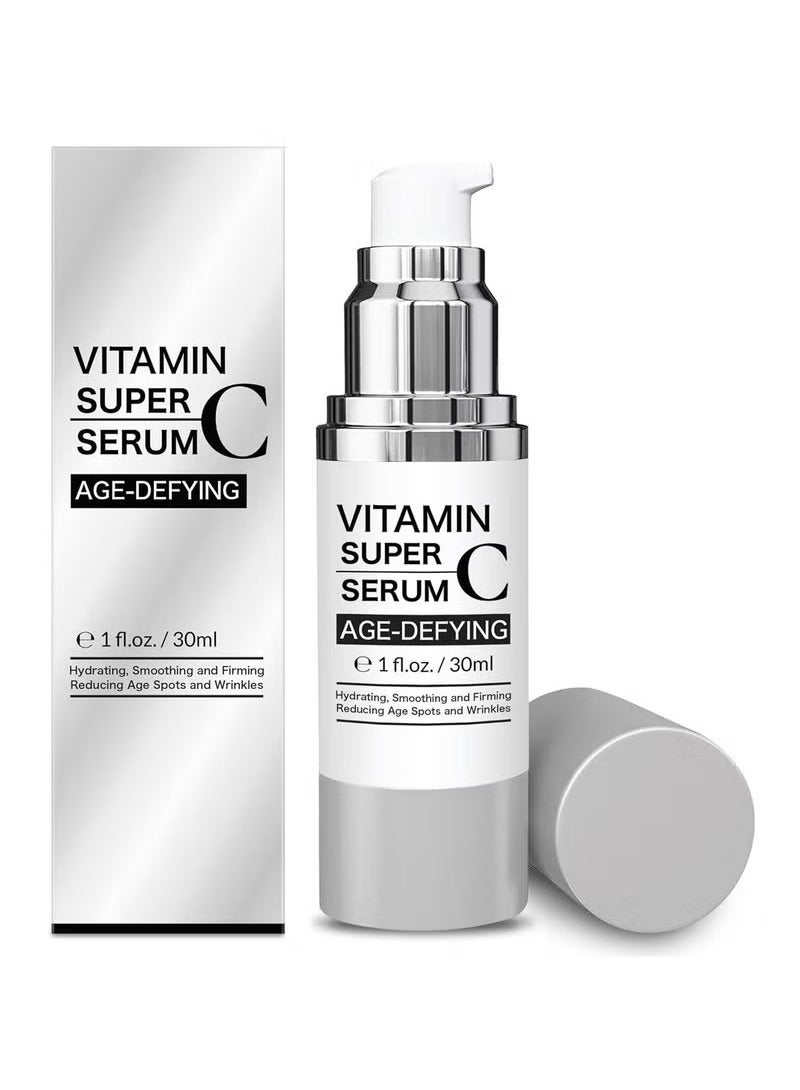 اترجسز سوبر فيتامين ج الجوهر ، كريم التجاعيد الوجه ، ومكافحة الشيخوخة كريم ، ترطيب ، تليين ، سحب وتشديد سوبر فيتامين ج المصل - Image 1