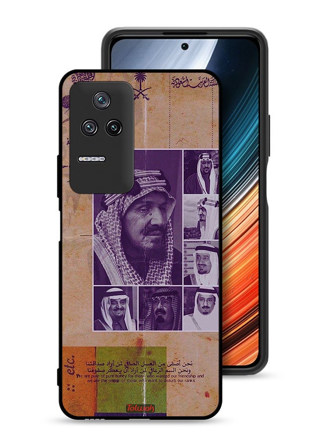 Tolwak Xiaomi Redmi K50 Protective Case Cover Saudi Kings Vintage Photos - Image 1