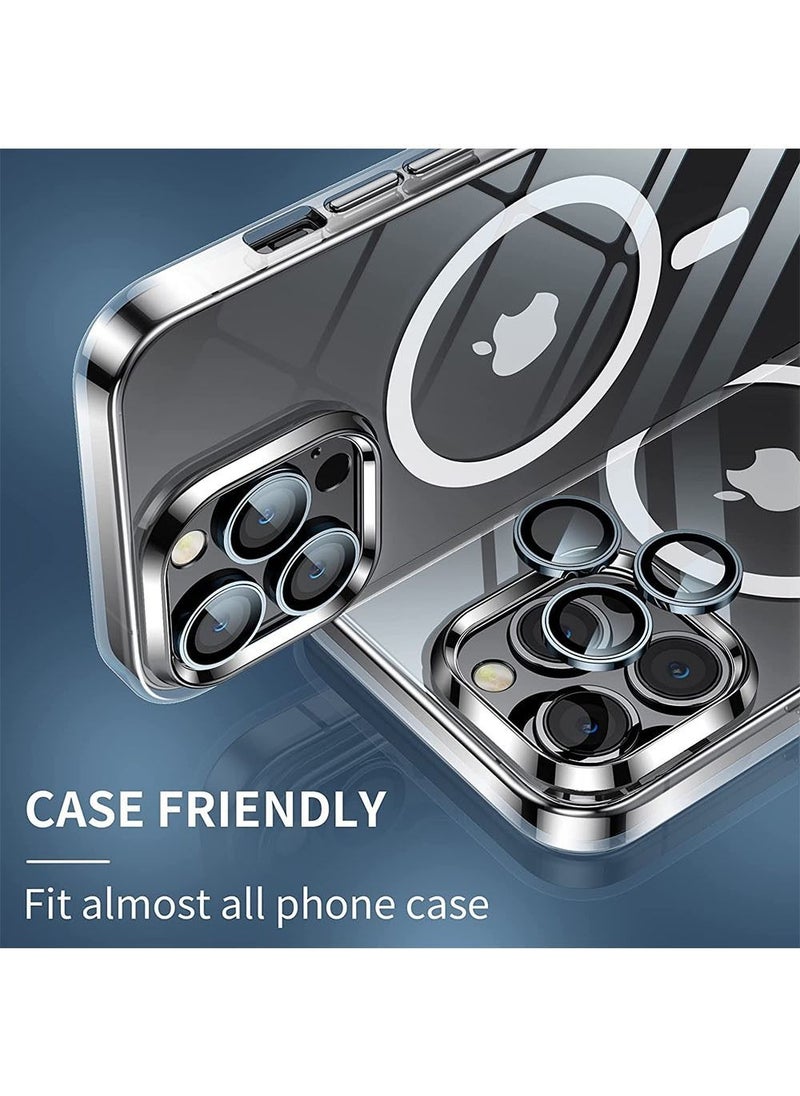 Generic - Anti-scratch Tempered Glass Camera Cover For iPhone14 Pro /14 Pro Max Black - Image 1