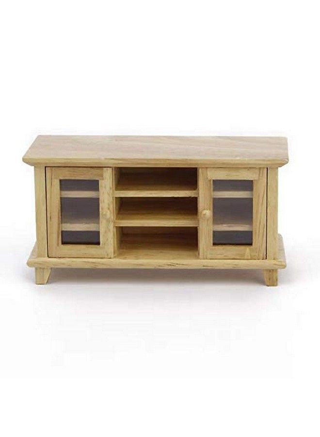SXFSE Dollhouse Tv Cabinet 1:12 Scale Dollhouse Accessories Miniature Furniture Decor Model Kids Play Toy - Image 2