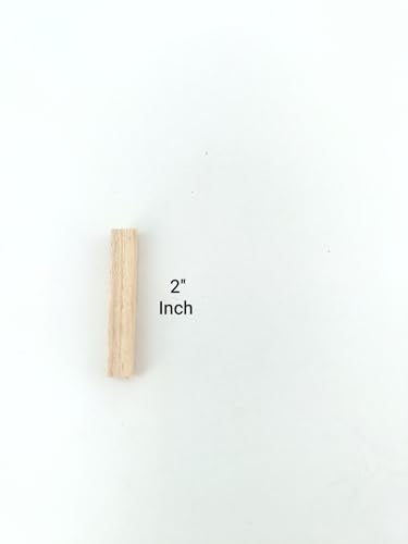 Advancedestore Wooden Plugs for Wall Screws – 2 Inch (Pack of 200) | Durable & Smooth Finish for Concealing Screw Holes | Ideal for Electrical, Plumbing & Carpentry Work - Image 2