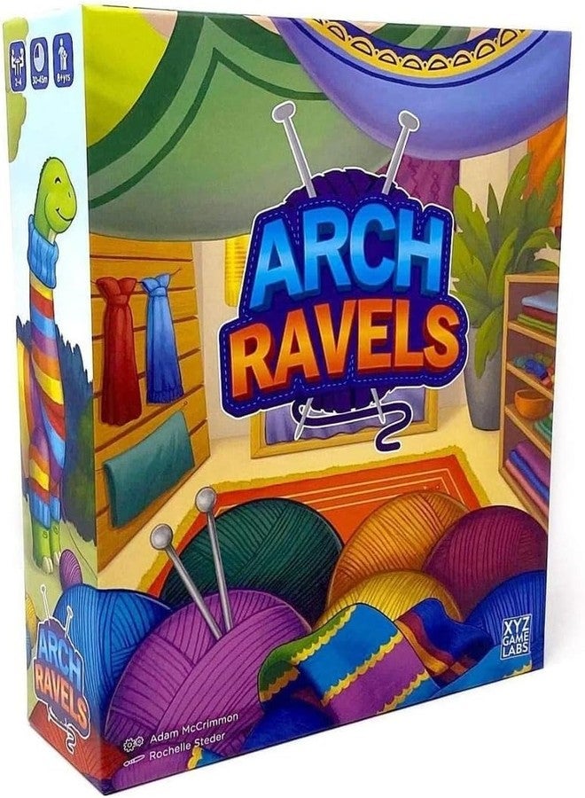 Asmodee XYZ Game Labs | ArchRavels | Family Board Game | Set Collection & Drafting Game | 2 to 4 Players | Ages 8+ - Image 1