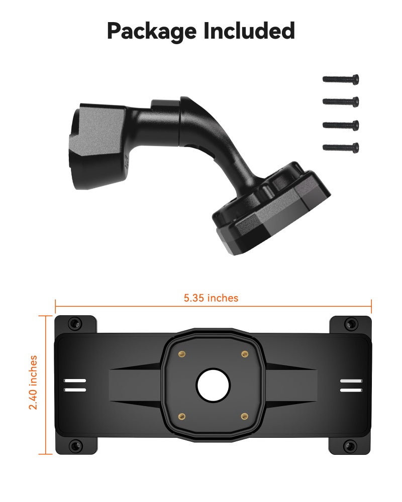 WOLFBOX Model 209 OEM Bracket Fit for 2019-2023 Tesla Model Y, for USB C G840S/G840H/G850/G900/G900PRO/G850PRO/G900 Tripro Mirror Dash Cam - Image 3