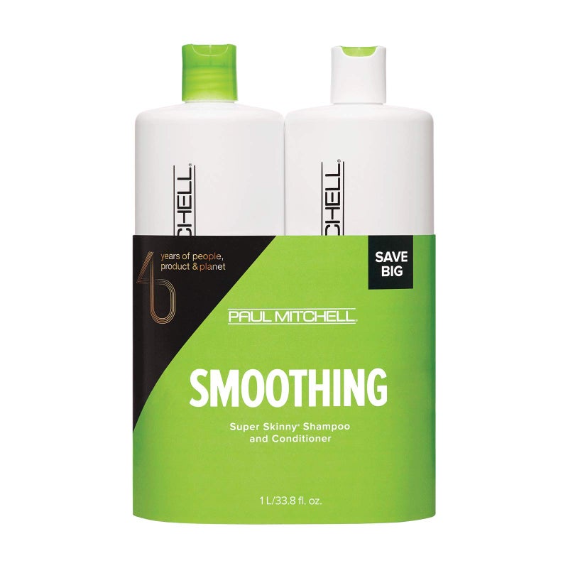Paul Mitchell Smooth + Soften Super Skinny Liter Duo Set - Image 3