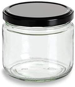ARUZEN Glass Small Containers Masala And Spices Storage Jars For Kitchen, Refrigerator | Round Shape Glass Bottle For Kitchen Storage | Airtight Dry Fruits Container- 200 Ml Set Of (24) - Image 5