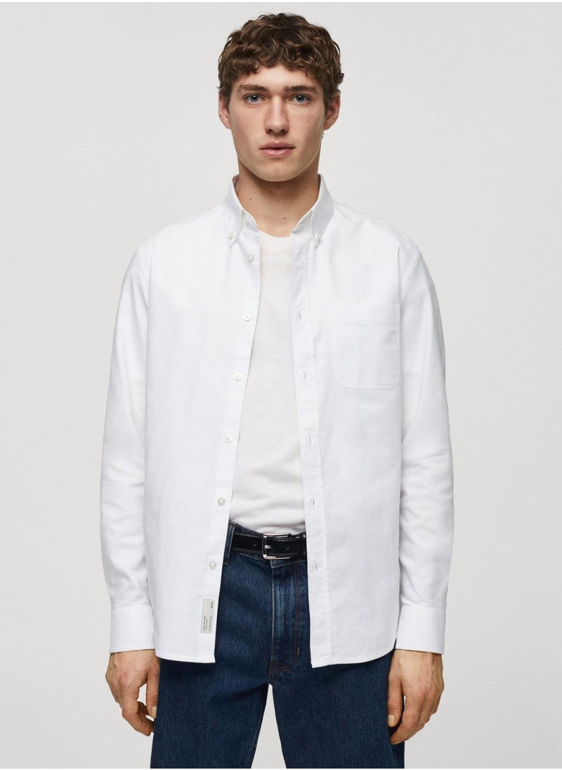 Mango Man - Essential Regular Fit Shirt - Image 1