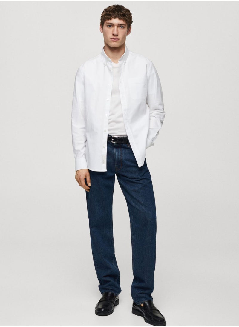 Mango Man - Essential Regular Fit Shirt - Image 1
