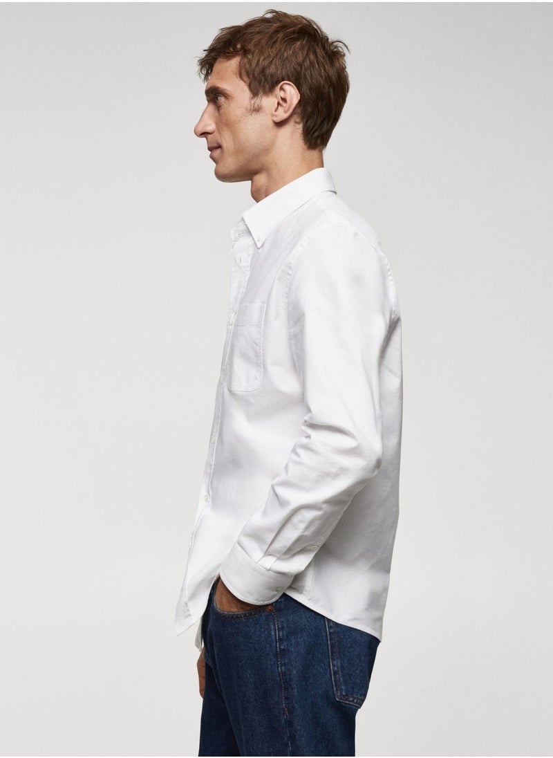 Mango Man - Essential Regular Fit Shirt - Image 1