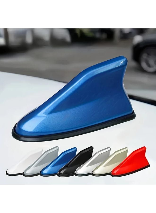 غطاء هوائي لسيارة عالمي على شكل زعنفة سمك القرش، بلون الإلكتروم، سهل التركيب، قطعة واحدة - Image 2