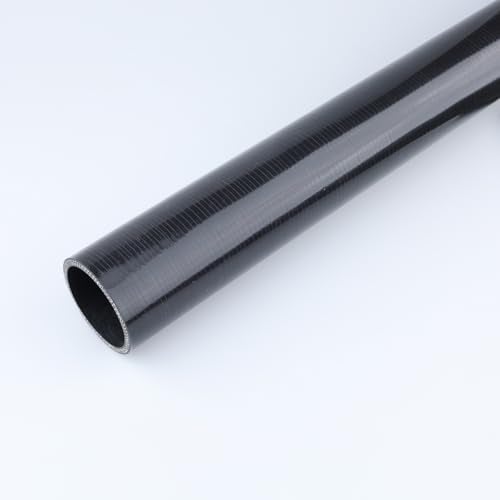 AC PERFORMANCE ID 225 57mm x 2 FT Length Air Intake Silicone Radiator Coolant Hose Black - Image 3