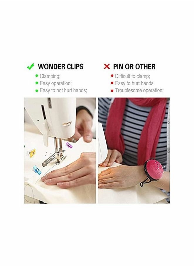 KASTWAVE Magic Clips, Multicolor, Sewing Clips Perfect for Sewing  - Image 4