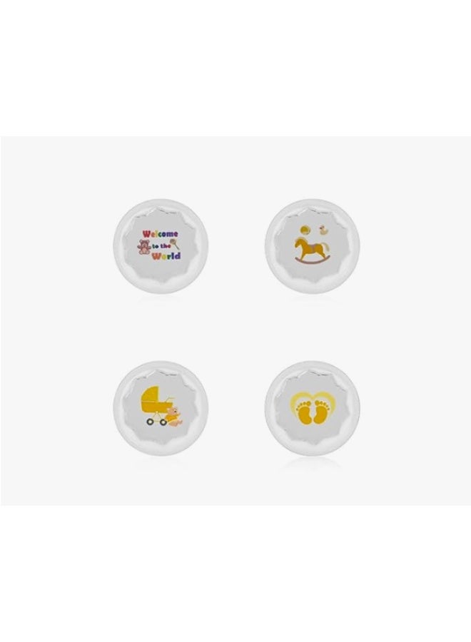 خشبو جويلز عملة شاجون فضية عيار 999، وزنها 10 غرامات، ترحب بكم في العالم - Image 3