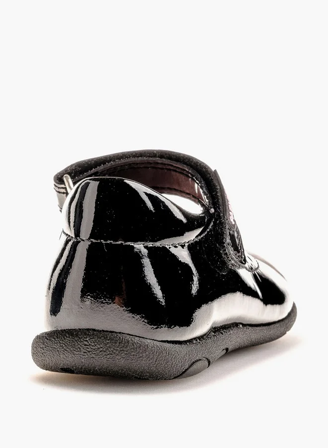 Pablosky Girls' Mary Jane School Shoes with Hook and Loop Closure - 59119