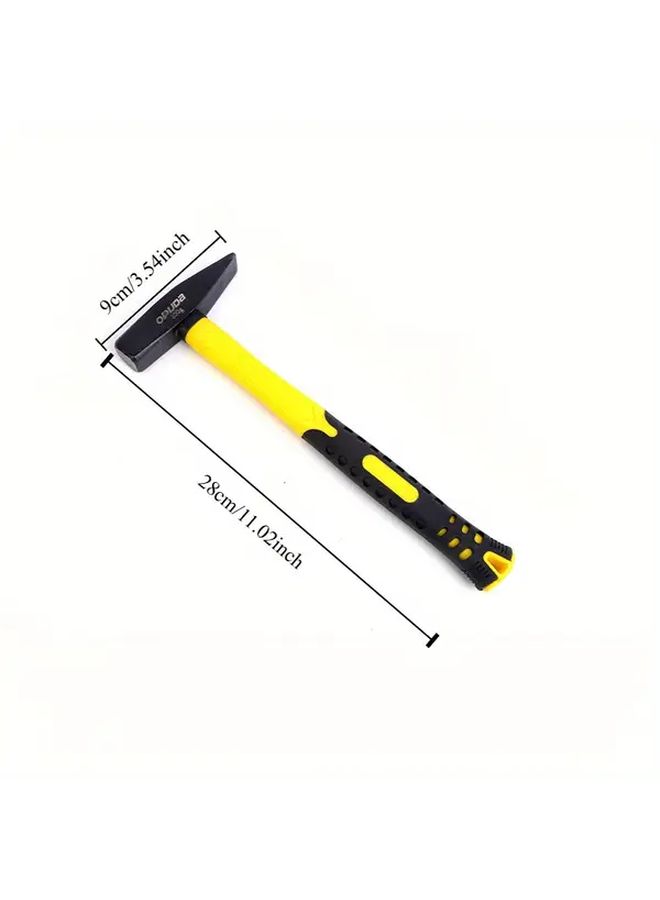 Flat Head Hammer With Ergonomic Plastic Coated Handle Durable Metal Construction 1pc - Image 4