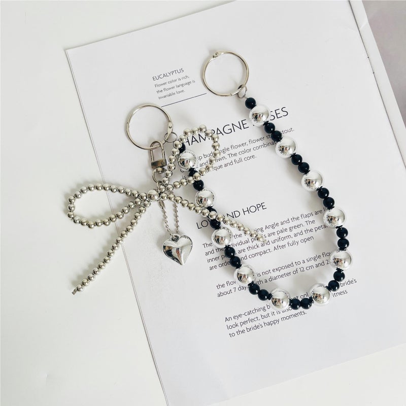 QTMY Bow Beaded Charms for Bogg Bag Accessories Rubber Beach Bag, Boho Purse Charms,811 - Image 2