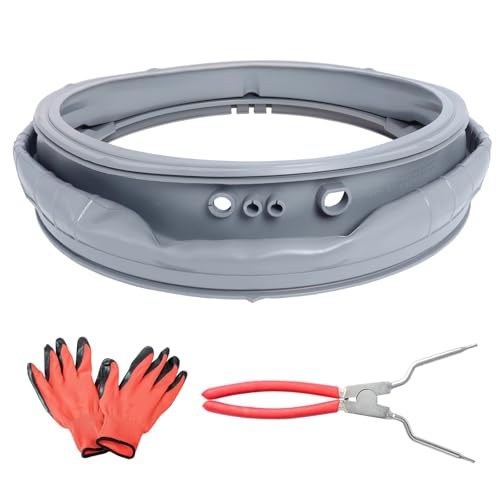 Wadoy MDS47123608 WM8100HVA Washer Door Boot Gasket Seal Parts Compatible with LG Kenmore Washing Machine WM8000HVA/HWA, WM4070HVA/HWA,WM4270HWA, Replace AP5668418, 2673936, PS6448330 - Image 1