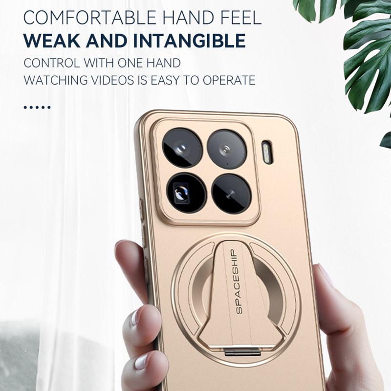 إيروريكس جراب هاتف Xiaomi 15 Ultra Spaceship MagSafe القابل للطي (فضي أبيض) - Image 3