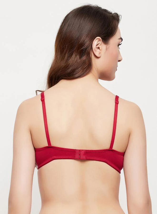 Clovia Clovia Women Pack of 3 Non-Padded Non-Wired Full Coverage Plain Bra