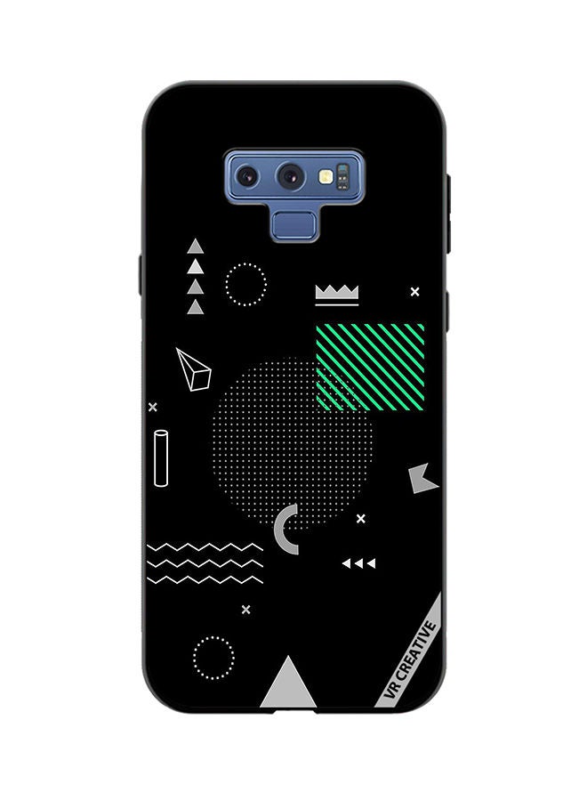 VR CREATIVE Protective Case Cover For Samsung Galaxy Note 9 Geometric Designs Design Multicolour - Image 1