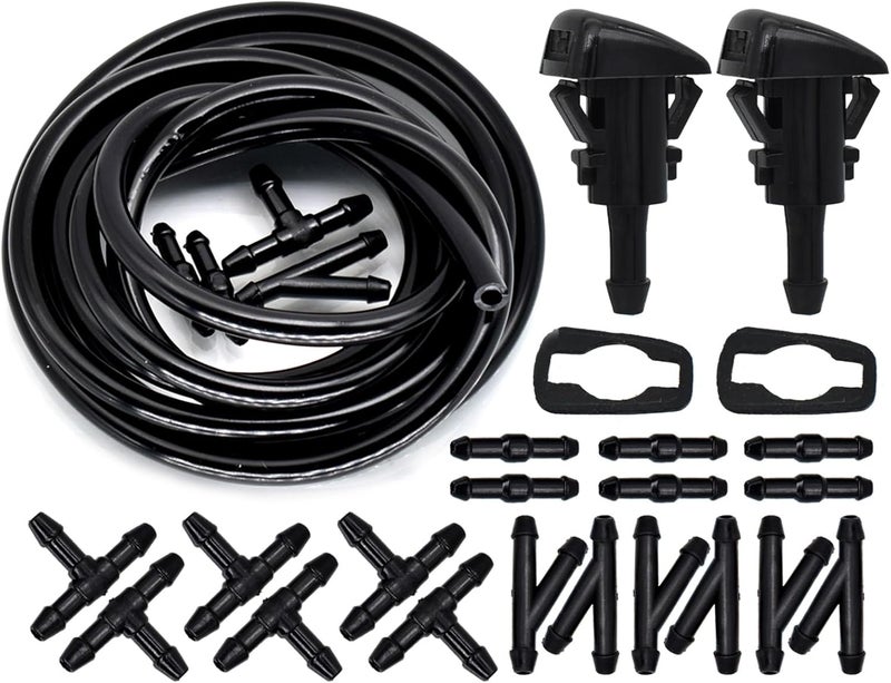 DEMULAX Windshield Wiper Washer Nozzle Hose Kit - Image 1