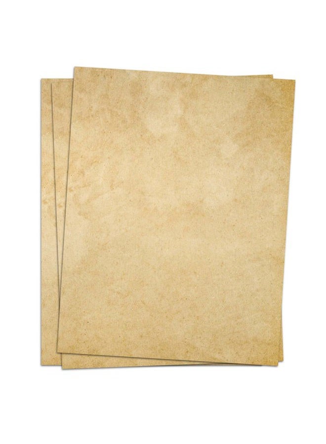Cheericome Vintage Antique Letterhead Paper, Letter Size Stationery Writing Paper, 100 Sheets Double-Sided, 8.5" x 11" - Image 2