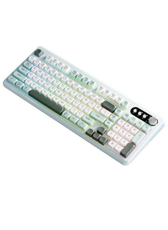 EBMINI New Wireless Bluetooth Thin Film Office Mute Keyboard