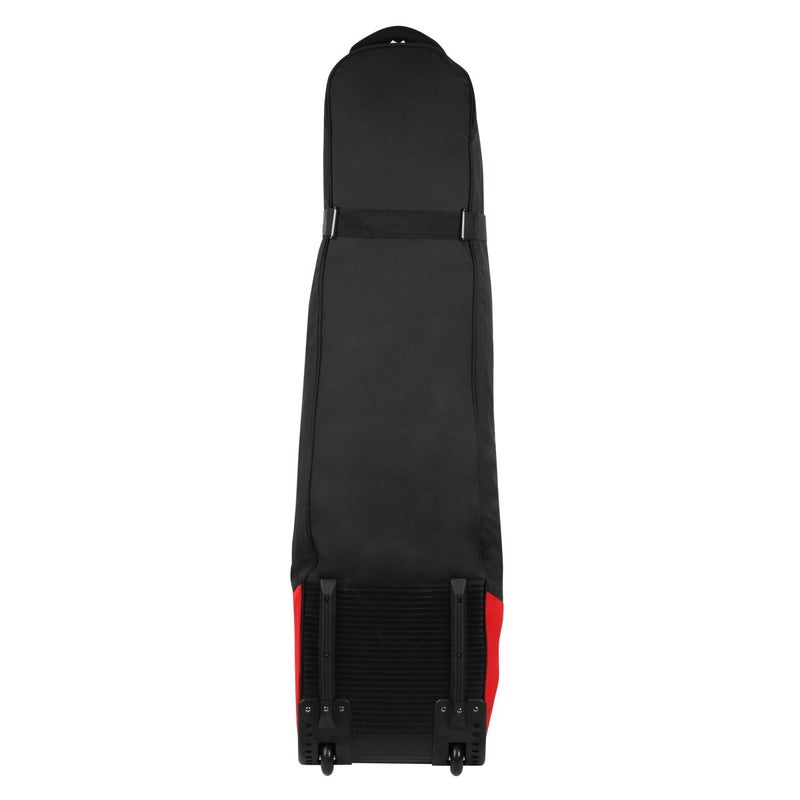 Orlimar 6.0 Deluxe Golf Travel Bag with Wheels - Black/Red - Image 4