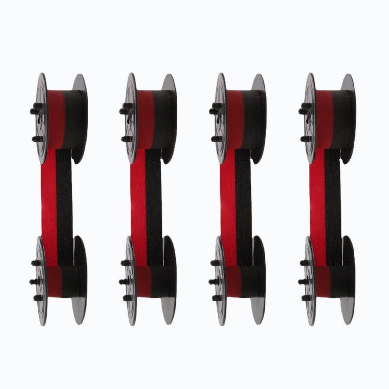 Calculator Ribbon Replacement 4-Pack 16 Feet Twin Spool - Broad Compatibility for EL-1197PIII EL-2196BL MP21DX - Excellent Print Quality Calculator Ink Ribbon for Office Home - Image 3