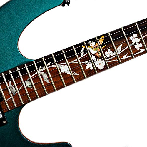 Inlaystickers Inlay Sticker Fret Markers for Guitars - Tree of Life w/Hummingbird, FT-055TL-HM - Image 2