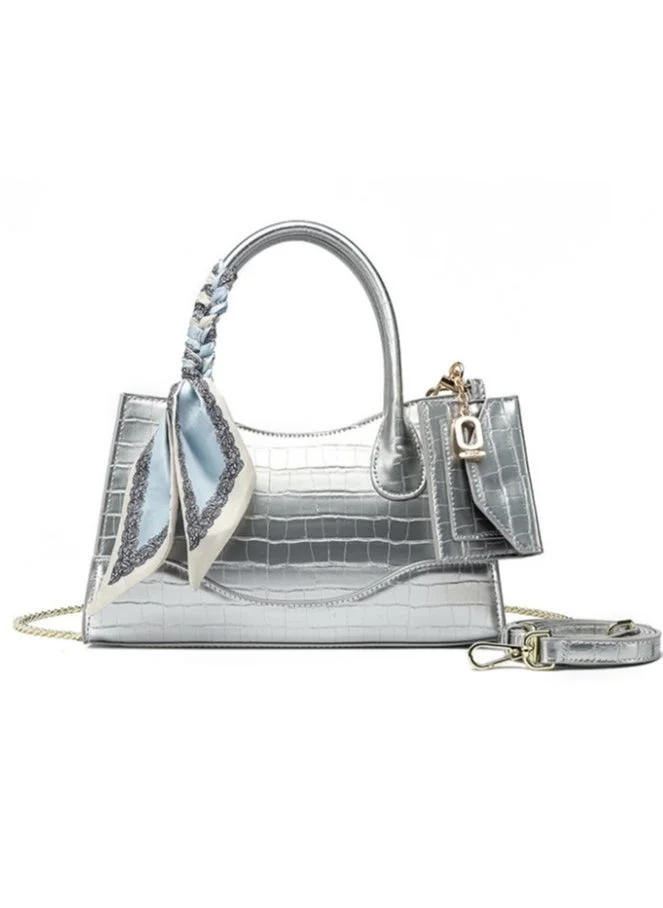 فايور Metallic Textured Handbag BD 96