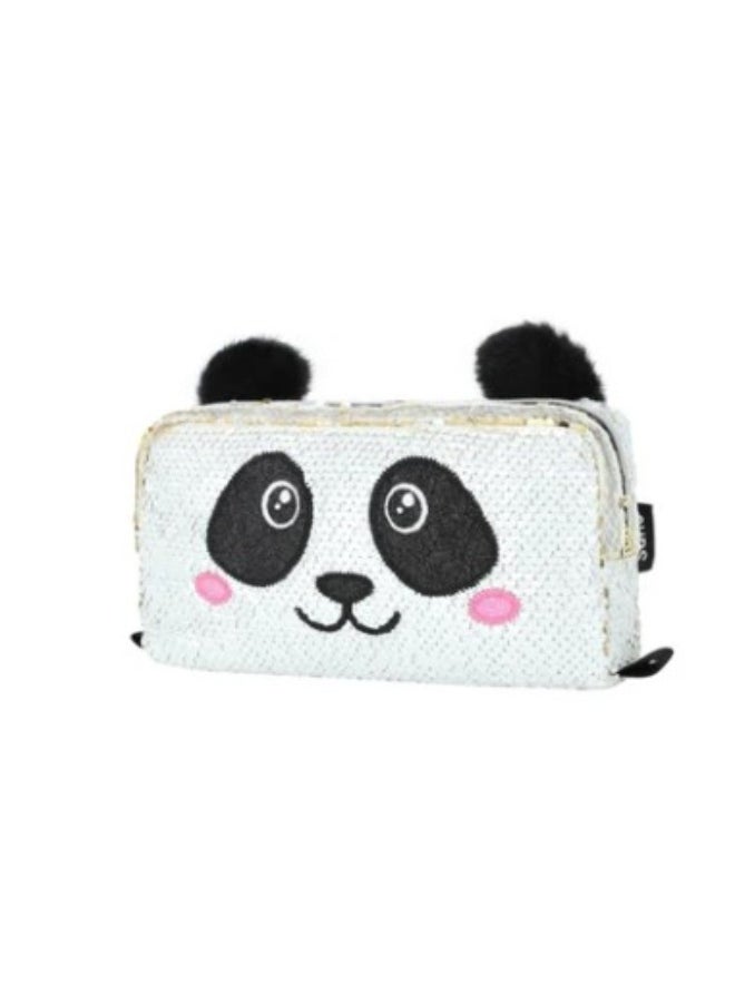 CUBS Panda Sequin Pencil Case  - Image 3