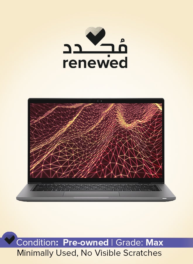 DELL Renewed - Latitude 7430 Notebook With 14-Inch FHD Display,Intel i7-1255U/10-Core/12th Gen/16GB RAM DDR4/M.2 1TB SSD/Integrated Intel Iris Xe Graphics/Windows 11 Pro English/Arabic Grey - Image 1